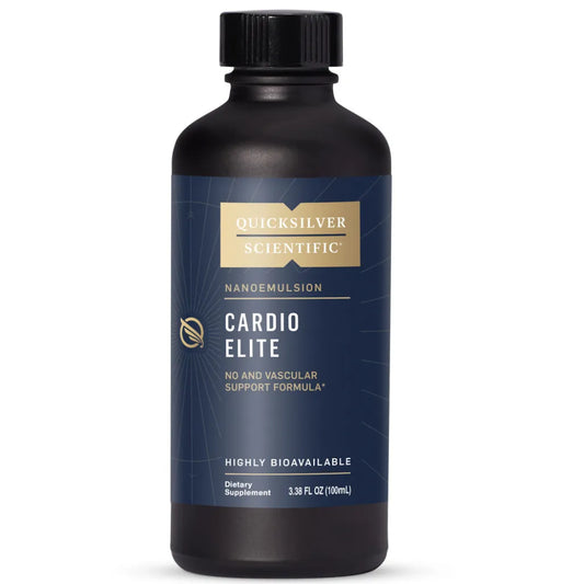 QuickSilver Scientific Cardio Elite - NO and Vascular Support Formula - 100ml