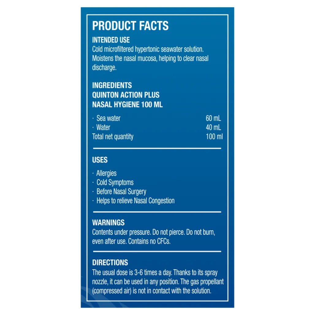QuickSilver Scientific Quinton Action Plus - 100 spray