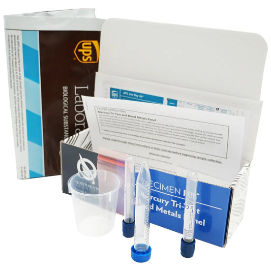 QuickSilver Scientific Combination Mercury Tri-Test and Blood Metals Panel