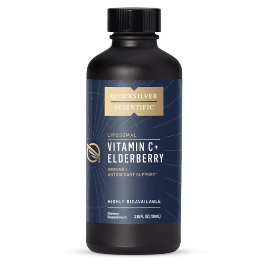QuickSilver Scientific Liposomal Vitamin C + Elderberry - 3.38 oz