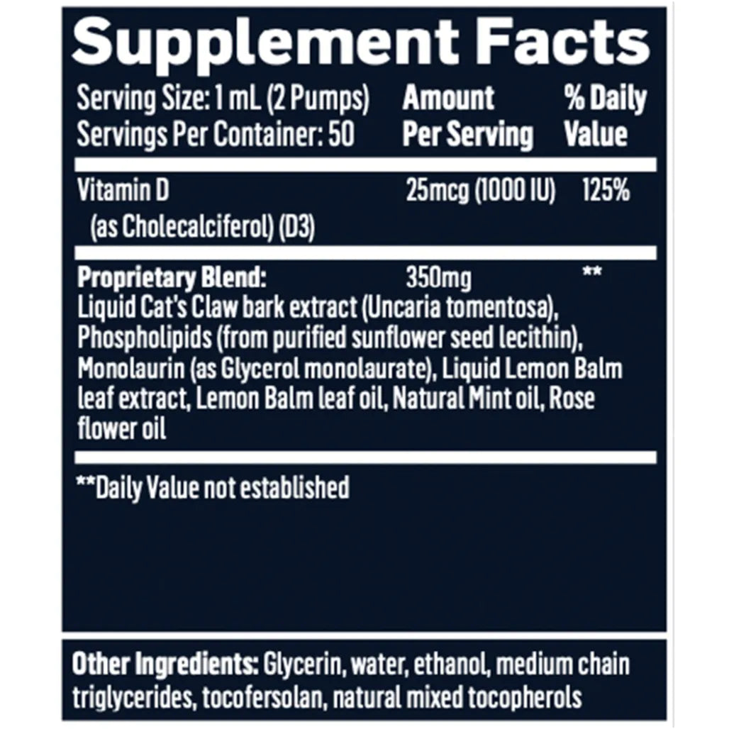 QuickSilver Scientific Cat's Claw Elite Supplement Ingredients