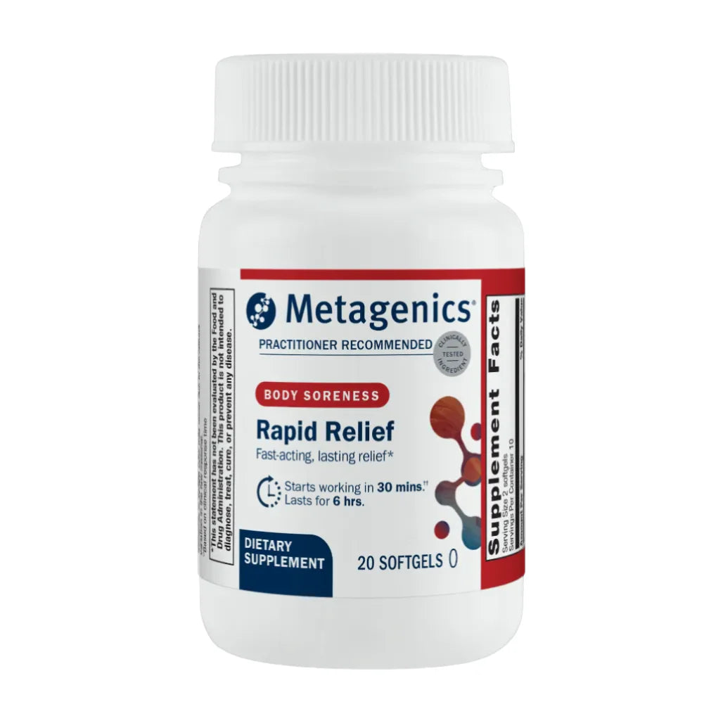 Rapid-Relief-metagenics-20-soft-gels
