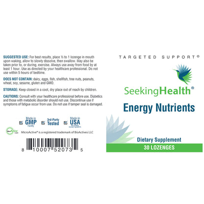 Seeking Health Dietary Supplement - Supports Focus and Memory