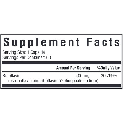 Riboflavin Seeking Health