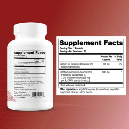  Theracran One Cranberry Supplement