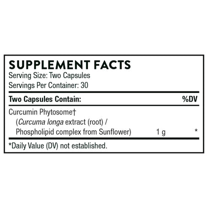 Thorne Curcumin Phytosome