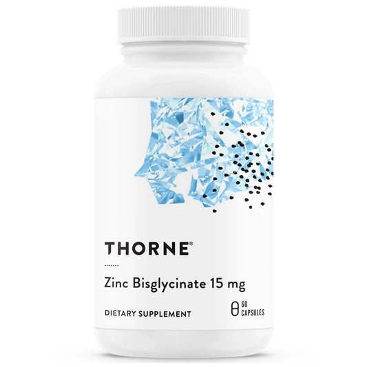 Thorne Zinc Bisglycinate 15 mg - 60 caps