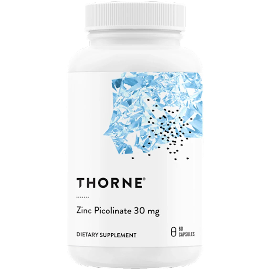 Thorne Zinc Picolinate 30 mg NSF - 60 caps