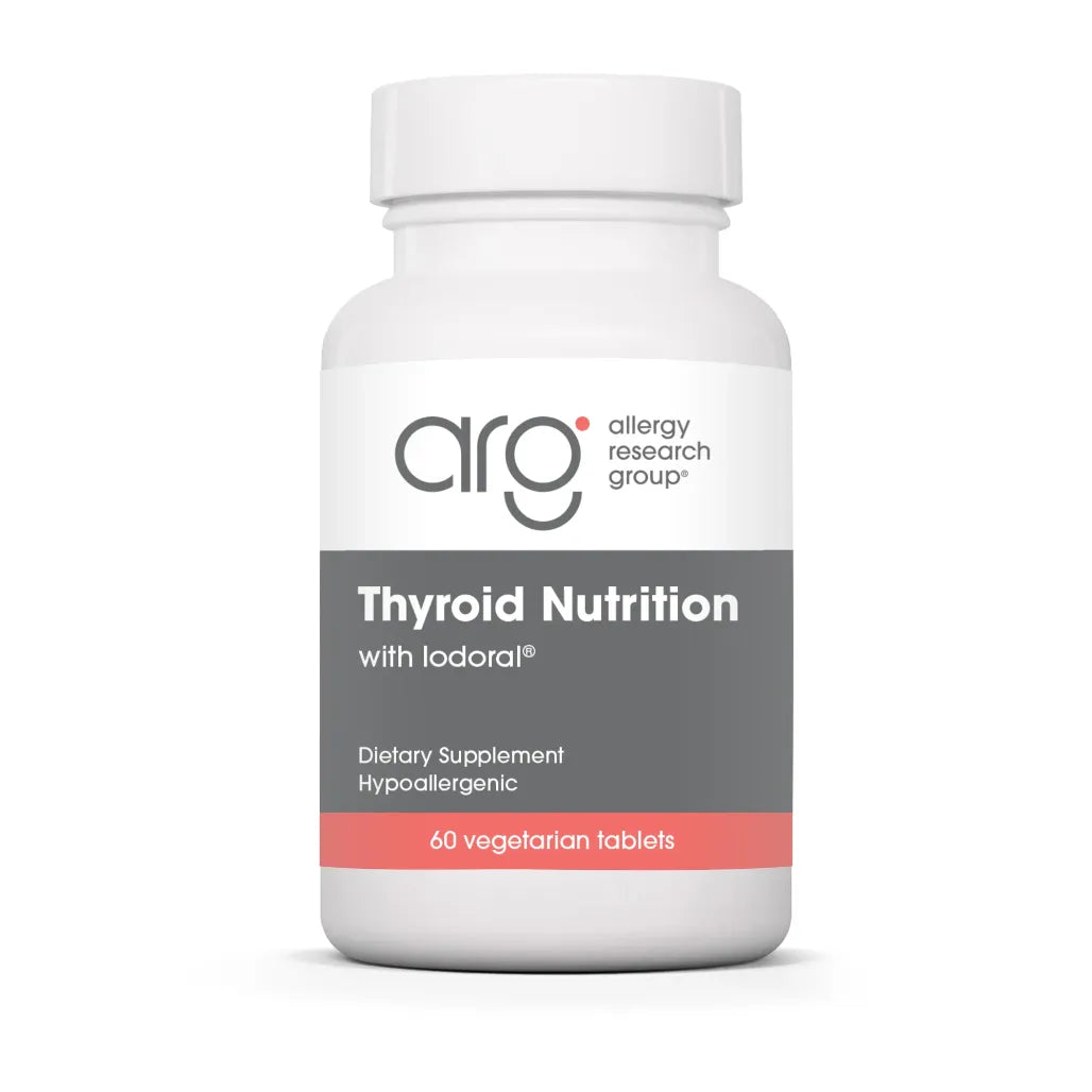 Buy Allergy Research Group Thyroid Nutrition with Iodoral - 60 tabs