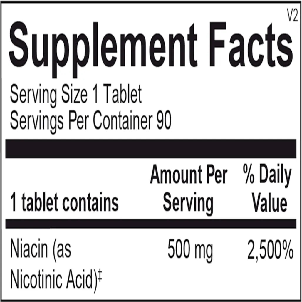 Time Release Niacin by Ortho Molecular Products