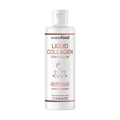 CodeAge Nanofood Trim & Glow Chocolate Mocha - For Women and Men's Wellness