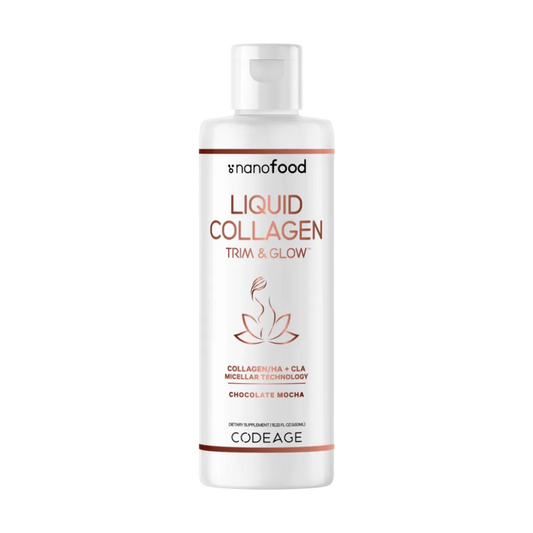 CodeAge Nanofood Trim & Glow Chocolate Mocha - For Women and Men's Wellness