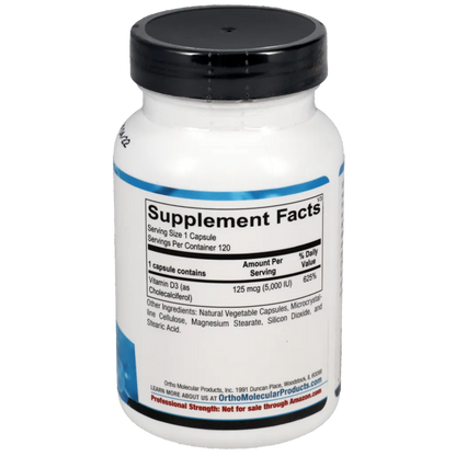 Vitamin D 5,000IU Ortho Molecular Products
