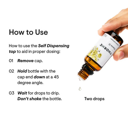 Thorne Vitamin D Liquid - How to Use