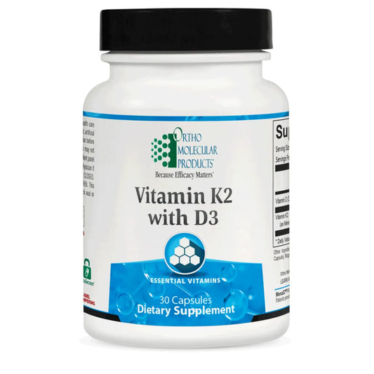 Vitamin K2 with D3 Ortho Molecular Products