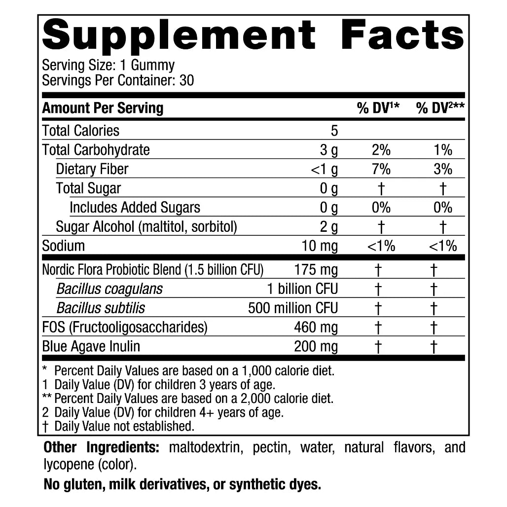 Zero Sugar Kids Prob Gum 30g
