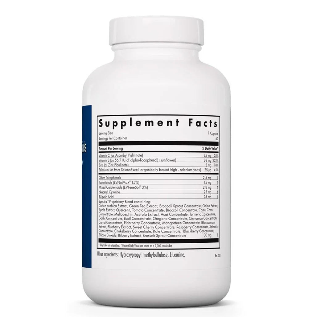 Allergy Research Group AntiOx Essentials vegcaps label