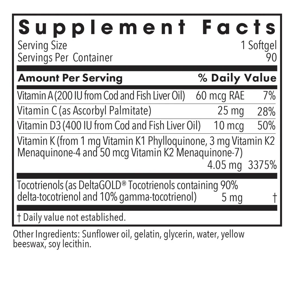Allergy Research Group Full Spectrum K - 90 softgels