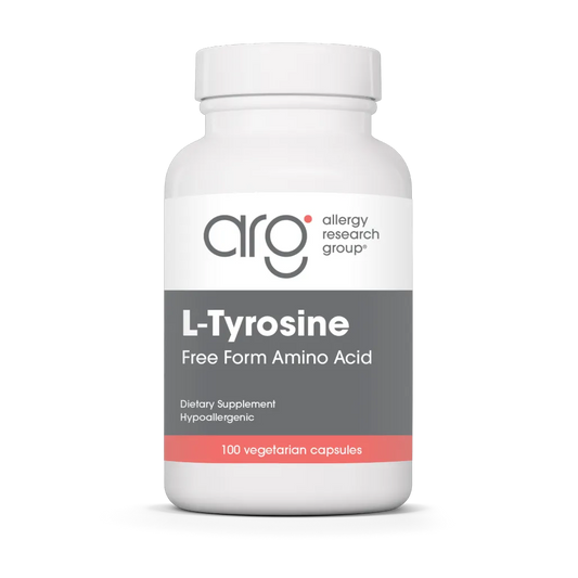 Allergy Research Group L-Tyrosine 500 mg - 100 Vegcaps