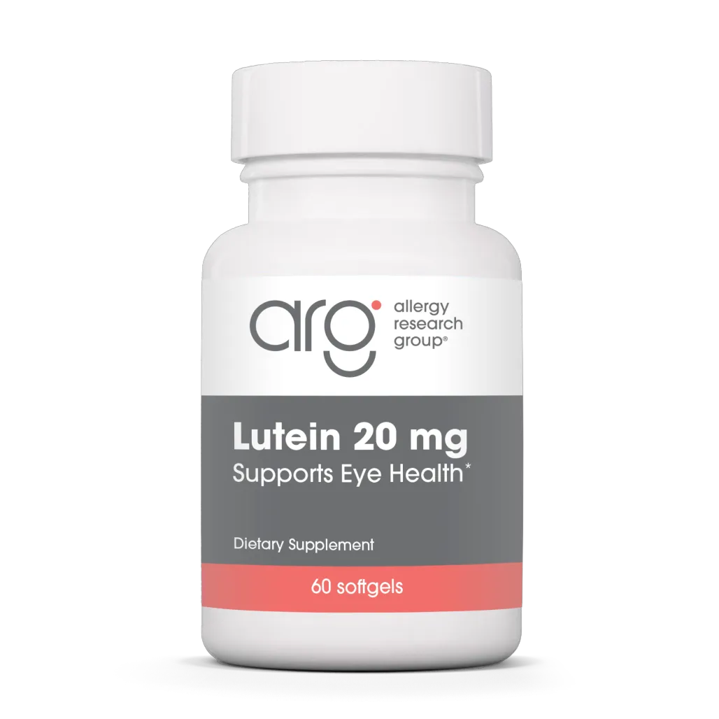 Allergy Research Group Lutein 20 mg - 60 Softgels