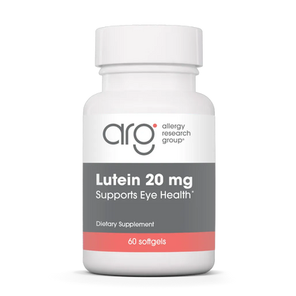 Allergy Research Group Lutein 20 mg - 60 Softgels