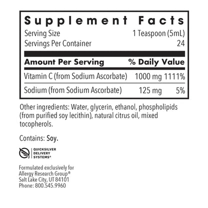 Allergy Research Group Micro Liposomal C 4 oz
