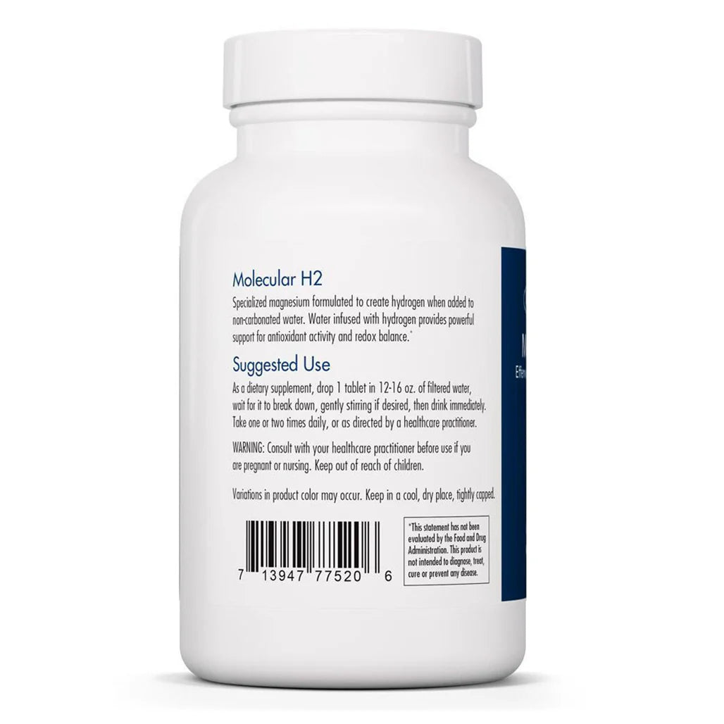 Buy Allergy Research Group Molecular H2 Effervescent Hydrogen - 60 Tabs