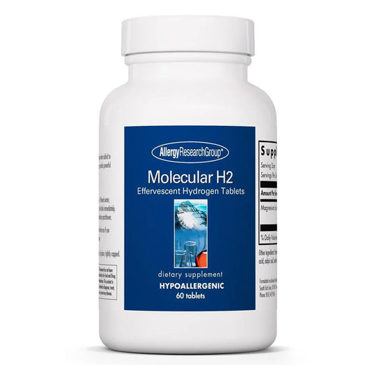 Allergy Research Group Molecular H2 Effervescent Hydrogen - 60 Tabs
