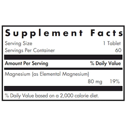 Allergy Research Group Molecular H2 Effervescent Hydrogen tabs label