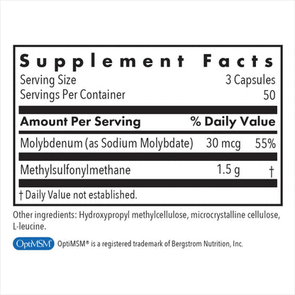 MSM 500mg