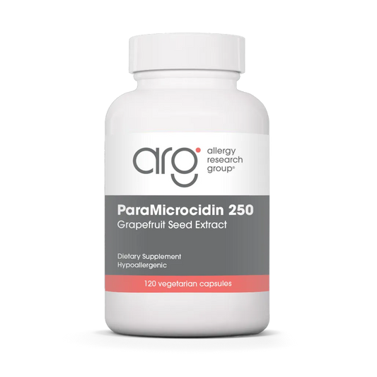 Allergy Research Group ParaMicrocidin 250 vegcaps label