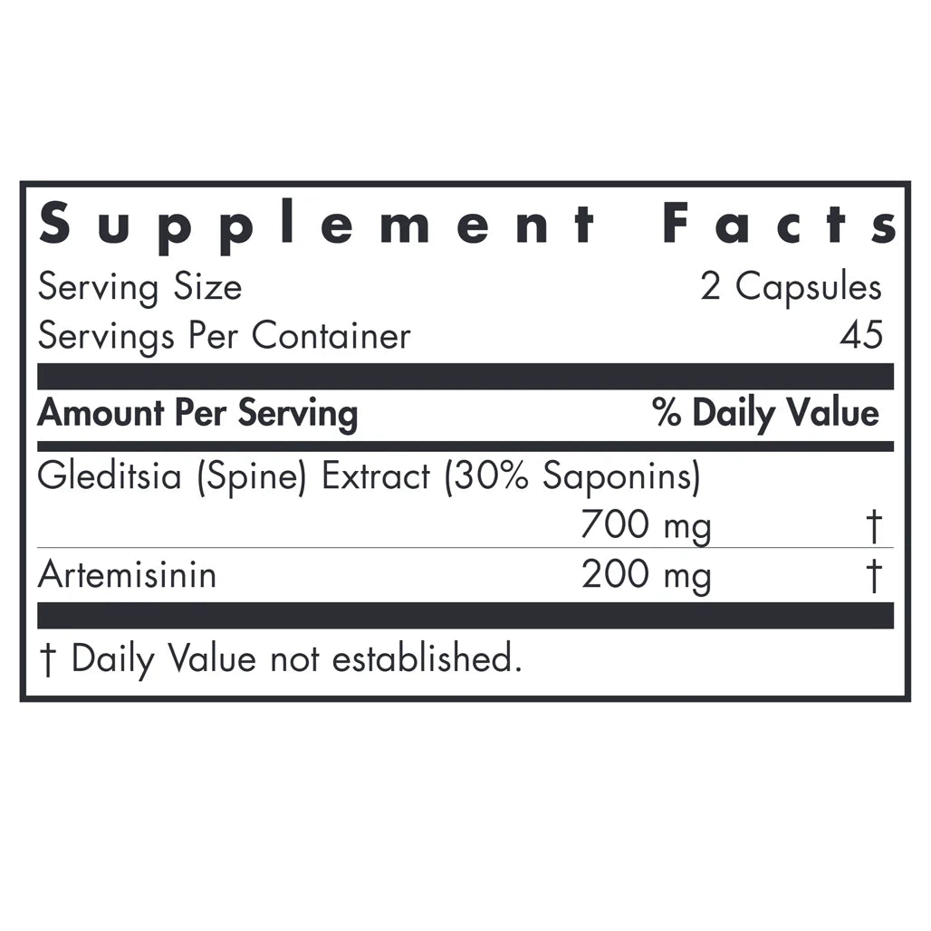 Allergy Research Group PhytoArtemisinin vegcaps label