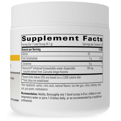 Integrative Therapeutics Glutamine Forte 7.09 oz supplement facts