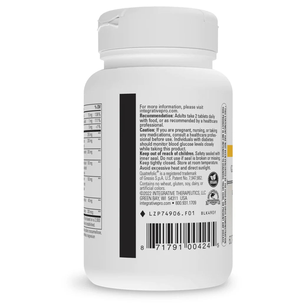 Buy Integrative Therapeutics Glycemic Manager 60 Tablets