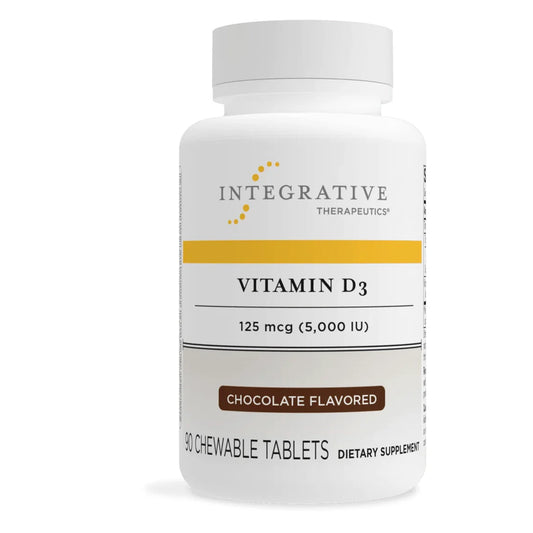 Integrative Therapeutics Vitamin D3 Chocolate Flavored 5000 IU - 90 Chews